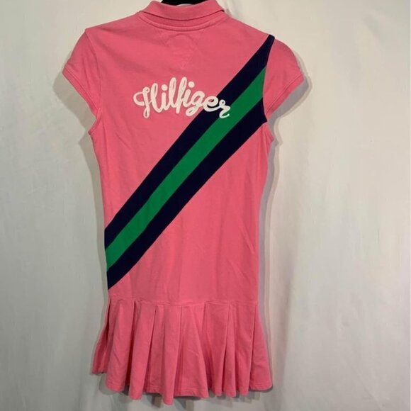 - 🌷TOMMY Hilfiger girls dress. Size XL (16). Collared. Pleated skirt. - Picture 6 of 7